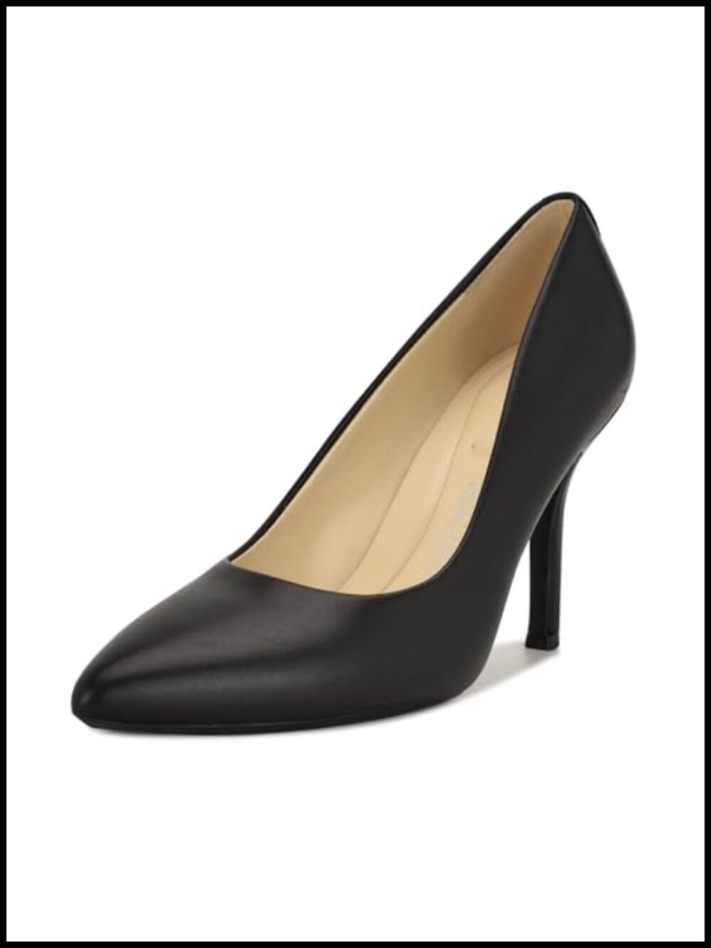 Nine West Fifth9x9 Women's Leather Pointed Toe Stiletto Heels Pumps